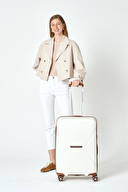 United Colors Of Benetton 60CM Orta Boy Sert Valiz 14BNT3000-02-BY