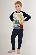 Roly Poly Erkek Çocuk Pijama Takımı RP3188-2TAS