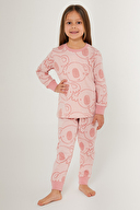 Roly Poly Kız Çocuk Pijama Takımı RP3254-2PDR