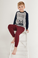 U.S. Polo Assn. Erkek Çocuk Pijama Takımı US1514-4GRI