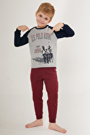 U.S. Polo Assn. Erkek Çocuk Pijama Takımı US1514-4GRI