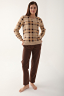 Roly Poly Kadın Pijama Takımı AR2604-SBEJ