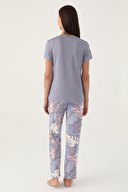 Pierre Cardin Kadın Kısa Kollu Pijama Takım PC8801-SGRI