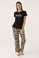 Pierre Cardin Kadın Kısa Kollu Pijama Takım PC8817-SSYH