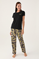 Pierre Cardin Kadın Kısa Kollu Pijama Takım PC8818-SSYH