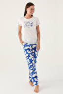 Pierre Cardin Kadın Kısa Kollu Pijama Takım PC8833-SKRM