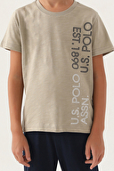 U.S. Polo Assn Kids Erkek Çocuk Kısa Kollu Pijama Takım US1702-4HKI