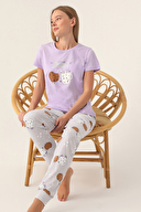 Arnetta Kadın Kısa Kollu Pijama Takım AR2884-SLLA
