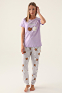 Arnetta Kadın Kısa Kollu Pijama Takım AR2884-SLLA