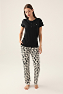 Arnetta Kadın Kısa Kollu Pijama Takımı AR2895-SSYH