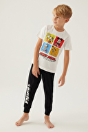 Mickey Mouse Erkek Çocuk Kısa Kollu Pijama Takım D4873-3KRM