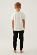 Mickey Mouse Erkek Çocuk Kısa Kollu Pijama Takım D4873-3KRM