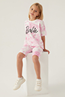 Barbie Kız Çocuk Bermuda Takım L1706-3