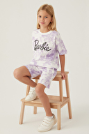 Barbie Kız Çocuk Bermuda Takım L1706-3