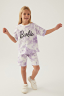 Barbie Kız Çocuk Bermuda Takım L1706-3