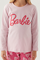 Barbie Kız Çocuk Uzun Kollu Pijama Takım L1766-3PMB
