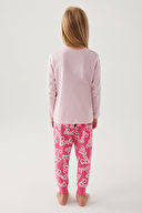 Barbie Kız Çocuk Uzun Kollu Pijama Takım L1766-3PMB
