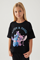 Stitch Kız Çocuk Tişört D4901-3