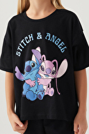 Stitch Kız Çocuk Tişört D4901-3