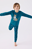 RolyPoly Erkek Çocuk Uzun Kollu Pijama Takımı RP3432-2.K.YSL