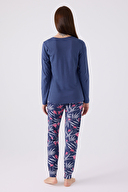 Pierre Cardin Kadın Uzun Kollu Pijama Takımı PC8902-S.MOR