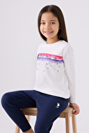 U.S. Polo Assn Kids Kız Çocuk Uzun Kollu Pijama Takımı US1962-4.KRM