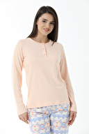 Arnetta Kadın Uzun Kollu Pijama Takımı AR3098-S.SMN