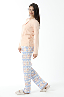 Arnetta Kadın Uzun Kollu Pijama Takımı AR3098-S.SMN