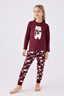 Arnetta Kız Çocuk Uzun Kollu Pijama Takımı AR3107-2.BRD