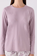 Arnetta Kadın Uzun Kollu Pijama Takımı AR3118-S.LILA