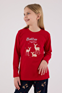 Arnetta Kız Çocuk Pijama Takımı AR3450-2.KRMZ