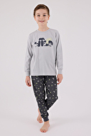 Roly Poly Erkek Çocuk Pijama Takımı RP3683-2.A.GR