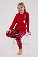 Arnetta Kız Çocuk Pijama Takımı AR3512-2.KRMZ