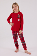 Arnetta Kız Çocuk Pijama Takımı AR3512-2.KRMZ