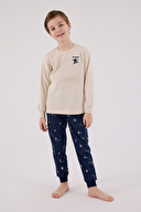 Arnetta Erkek Çocuk Pijama Takımı AR3516-G.BJ