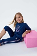 U.S. Polo Assn. Kids Kız Çocuk Pijama Takımı US2500-G.IND