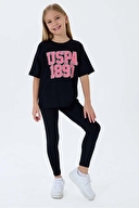 U.S. Polo Assn. Kids Kız Çocuk Pijama Takımı US2523-G.SYH