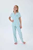 U.S. Polo Assn. Kids Kız Çocuk Pijama Takımı US2533-4.S.YSL