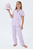 U.S. Polo Assn. Kids Kız Çocuk Pijama Takımı US2533-G.PMB