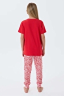 Arnetta Kız Çocuk Pijama Takımı AR3581-2.KRMZ