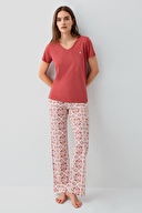 Pierre Cardin Kadın Pijama Takımı PC9195-S.BRD