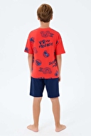 Roly Poly Erkek Çocuk Pijama Takımı RP3751-2.KRMZ