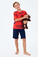 Roly Poly Erkek Çocuk Pijama Takımı RP3751-2.KRMZ