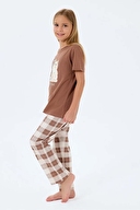 Roly Poly Kız Çocuk Pijama Takımı RP3808-2.KHVRNG
