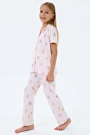 Roly Poly Kız Çocuk Pijama Takımı RP3809-2.BYZ/MVI