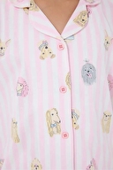 Roly Poly Kız Çocuk Pijama Takımı RP3809-2.BYZ/MVI