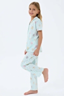 Roly Poly Kız Çocuk Pijama Takımı RP3809-2.BYZ/YSL