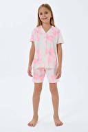 Roly Poly Kız Çocuk Pijama Takımı RP3780-G.EKR