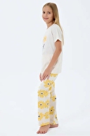 Roly Poly Kız Çocuk Pijama Takımı RP3785-G.EKR