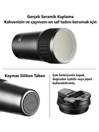 Vagonlife 630 ML Paslanmaz Çelik Matara Siyah